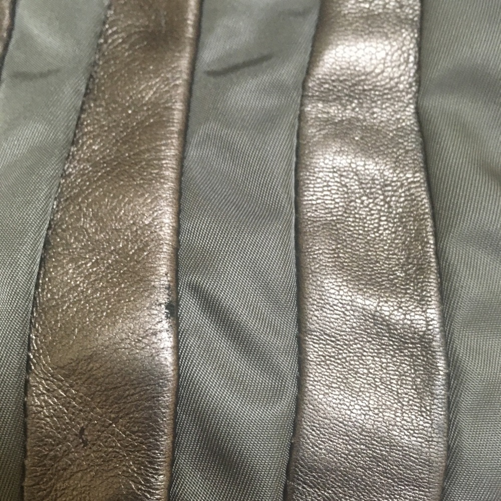 Authentic Prada Tessuto Nappa Grey & Silver Tote - Picture 12 of 16